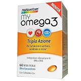 MULTICENTRUM MYOMEGA3 INTEGRATORE TRIPLA AZIONE 60 MINI PERLE